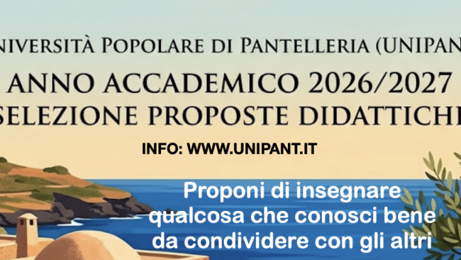 UNIPANT: al via la selezione delle proposte didattiche per l’Anno Accademico 2026/2027