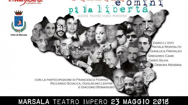 Marsala: Il Comune promuove uno spettacolo teatrale didattico per commemorare le vittime della strage di Capaci