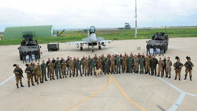 Trapani, Aeronautica ed Esercito si addestrano insieme