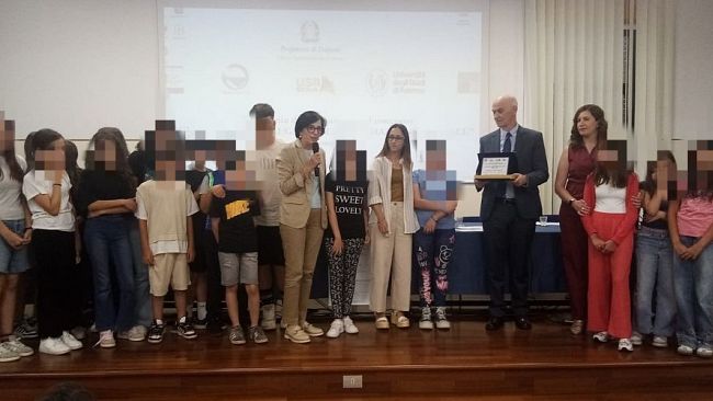 Gli alunni della scuola Pitrè di Castellammare premiati al 