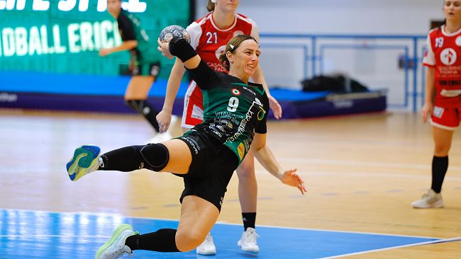 Il pregara, AC Life Style Handball Erice-Cellini Padova