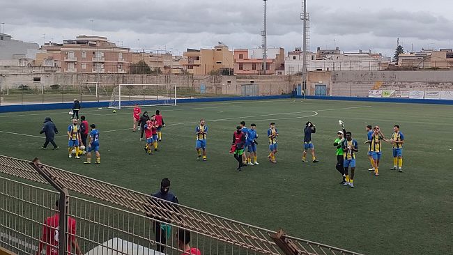 Il Mazara calcio torna alla vittoria battendo in casa 2-1 il Fulgatore con doppietta di Vincenzo Russo   