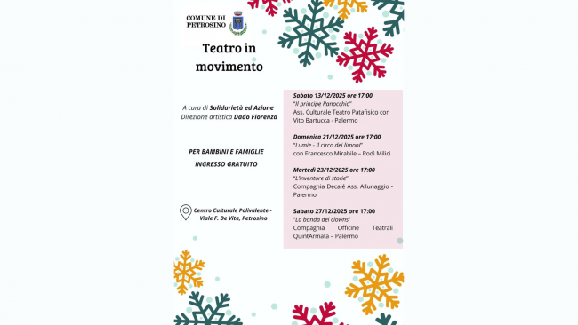 Petrosino, al via alla rassegna 