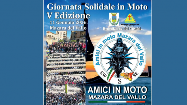 Mazara, tutto pronto per la V edizione della Giornata solidale in moto 