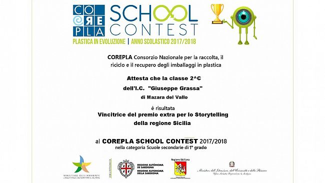 I.C Grassa Mazara:  Al Corepla Contest School
