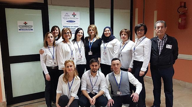 Il TDM ha organizzato una squadra di giovani volontari per accogliere gli utenti dell’Ospedale