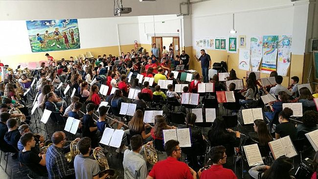 L’I. C. “Lombardo Radice – Pappalardo” di Castelvetrano presente a “OrchestriaAmo” 2018.