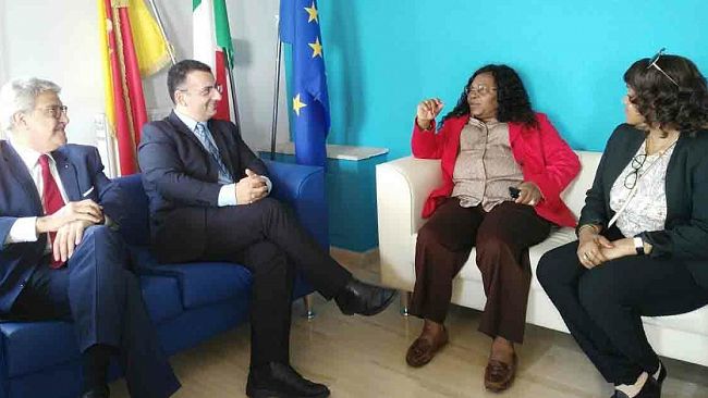 Petrosino, il neo Ministro della Guinea Equatoriale in visita questa mattina al Comune