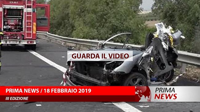Prima News, 18 Febbraio, Terza edizione