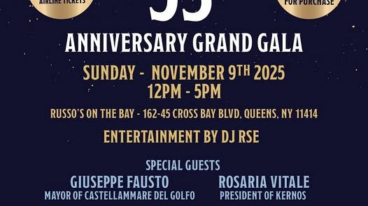 Compie 53 anni il club dei castellammaresi in America