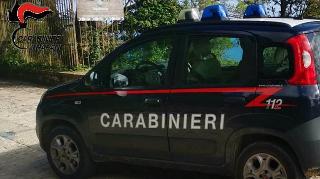 Erice, l’intervento dei Carabinieri sventa un furto in corso 