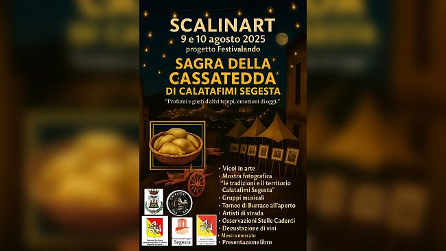 Calatafimi Segesta, sabato 9 e domenica 10 agosto la prima edizione di Scalinart