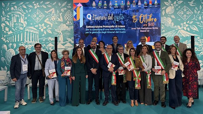Firmato al TTG di Rimini il protocollo degli Itinerari del Gusto: dodici Comuni trapanesi scelgono di esserci
