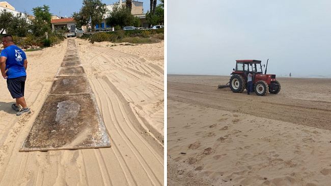 Iniziata la pulizia e manutenzione della spiaggia di Tre Fontane e Torretta