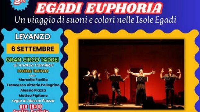 ​Levanzo omaggia Andrea Camilleri con il “Gran Circo Taddei”