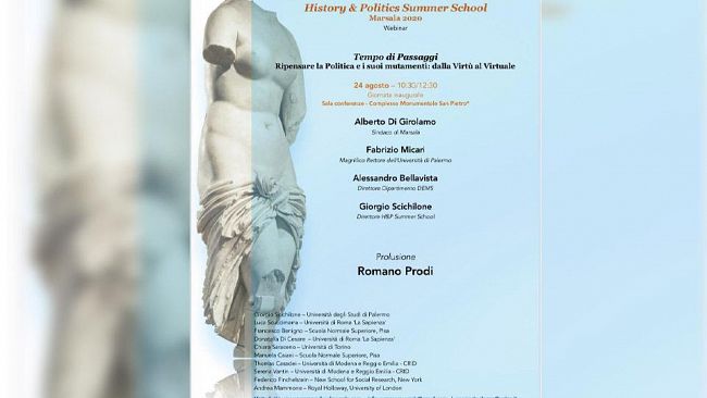 Marsala, lunedì il via alla 5^ edizione della Summer School