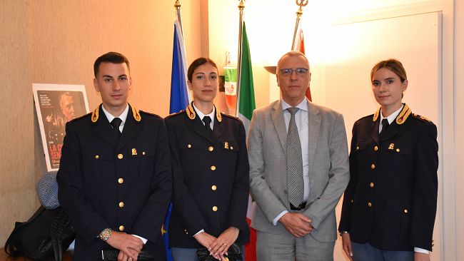 Polizia di Stato: tre nuovi funzionari assegnati alla Questura di Trapani 
