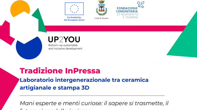 Ad Alcamo un laboratorio intergenerazionale tra ceramica artigianale e stampa 3D