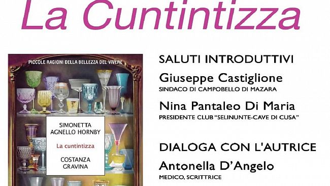 Simonetta Agnello Hornby al club nautico di Torretta Granitola