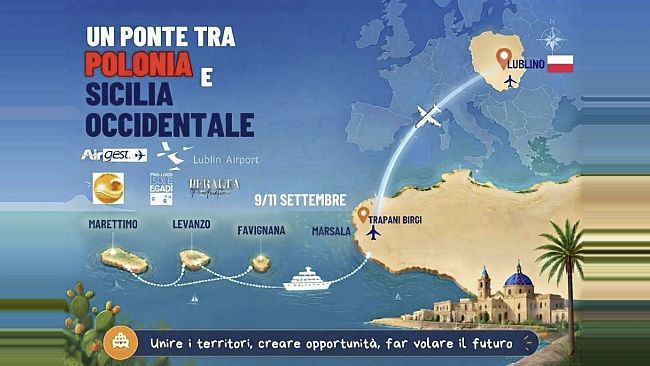 Lublino è più vicino: Airgest rafforza la cooperazione e il traffico aereo tra Sicilia e Polonia
