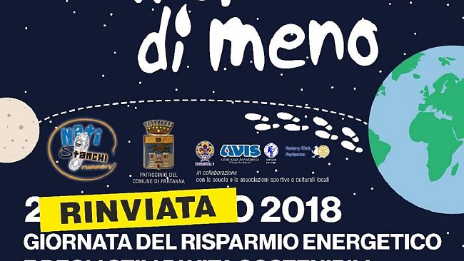 Questa sera a Partanna, si svolgerà la passeggiata per il risparmio energetico