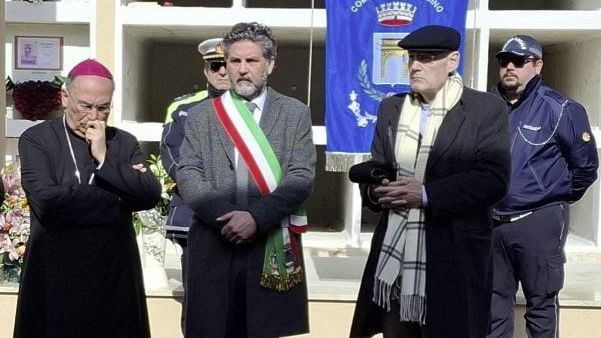 Petrosino dà l'ultimo saluto al migrante ritrovato a Torrazza