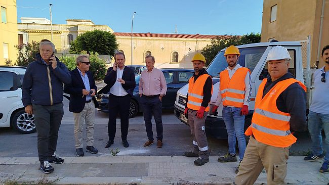 Marsala, al via ai lavori del Campetto di Calcio di via Istria