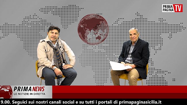 Prima News. 13 maggio: ospite il giornalista Francesco Mezzapelle