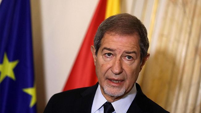 Il presidente della Regione Siciliana Nello Musumeci in visita alle isole Egadi