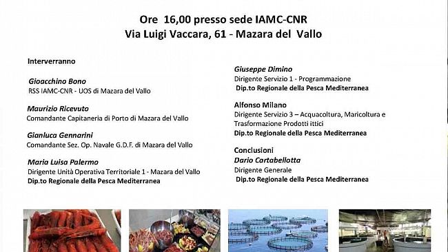 Mazara, incontro informativo bando di attuazione Misura 5.69 e bando di attuazione Mis. 2.48