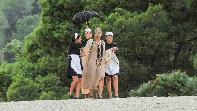 Le Dionisiache salutano il pubblico di Segesta con “Elettra” Regia di Giuliano Scarpinato e con il Premio di Drammaturgia Cendic-Segesta