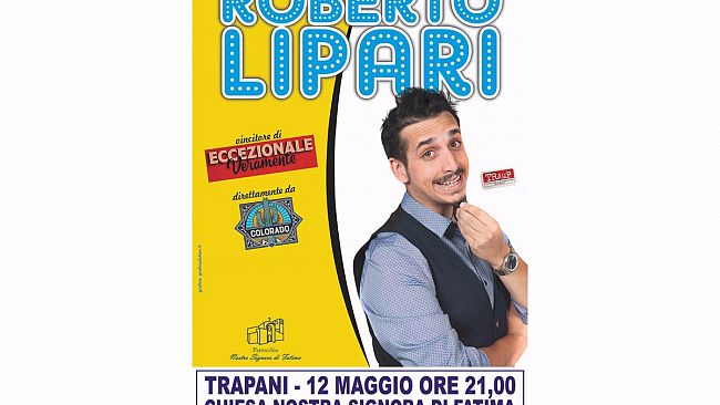 Trapani, al via i festeggiamenti in onore di Nostra Signora di Fatima. In programma lo spettacolo di Roberto Lipari