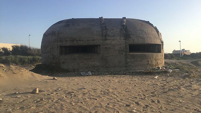 Reperti bellici sulla spiaggia di Trapani: la ‘Casamatta’