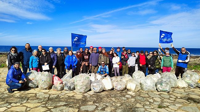 Pantelleria: raccolti oltre 130 chili di rifiuti nell’ambito delle azioni di educazione ambientale “Il Mare del Parco