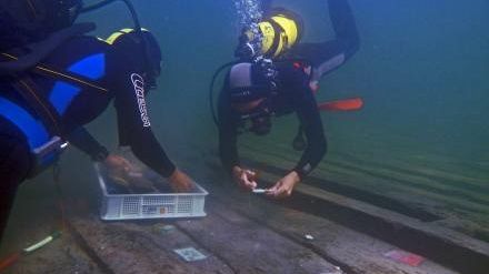 Marsala, via al recupero del relitto di una nave romana risalente al IV secolo d.C.