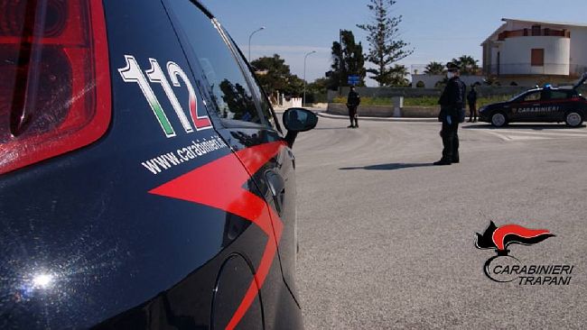 Trapani: servizio coordinato dei carabinieri. Arresti, denunce e sanzioni 