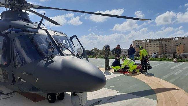 Elicottero 82° Centro SAR recupera un turista ferito nella Riserva dello Zingaro