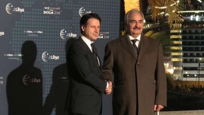 Conferenza sulla Libia, un primo successo per Conte con presenza di Haftar. Al via la “pax petrolifera”  Italia-Francia sulla Libia