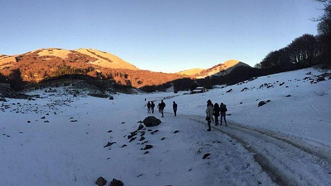 C’è già la neve a Piano Battaglia ma….. siamo alle solite