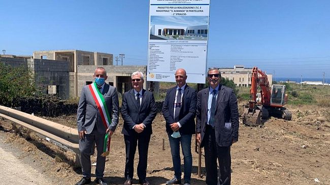 Pantelleria: “Posa della prima pietra” del nuovo Istituto scolastico