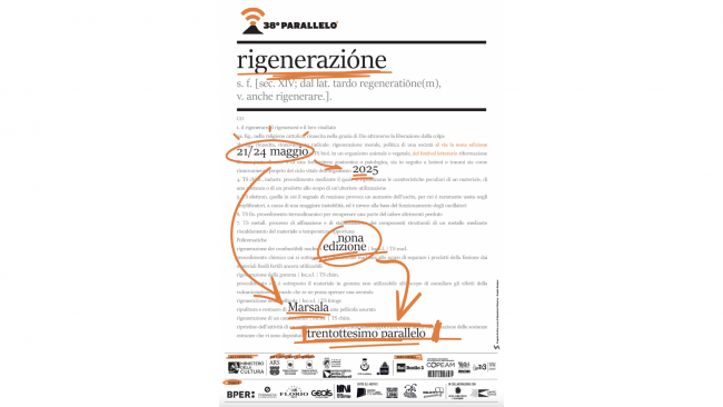 Marsala, dal 21 al 24 maggio la IX edizione del Festival “38° Parallelo - tra libri e cantine”
