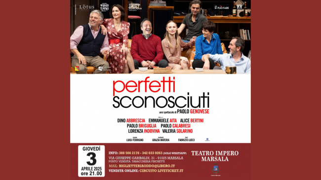 Marsala, domani al teatro Impero va in scena lo spettacolo 