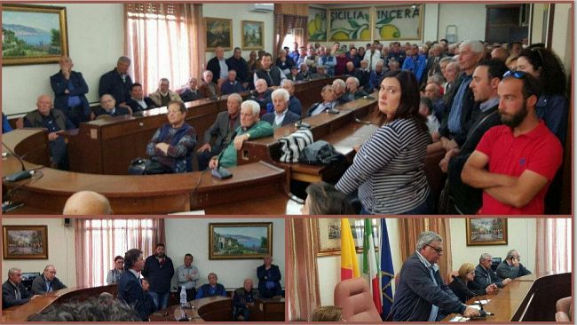 CAMPOBELLO –  Il sindaco Castiglione assieme alla Cia e agli agricoltori contro gli aumenti del canone irriguo