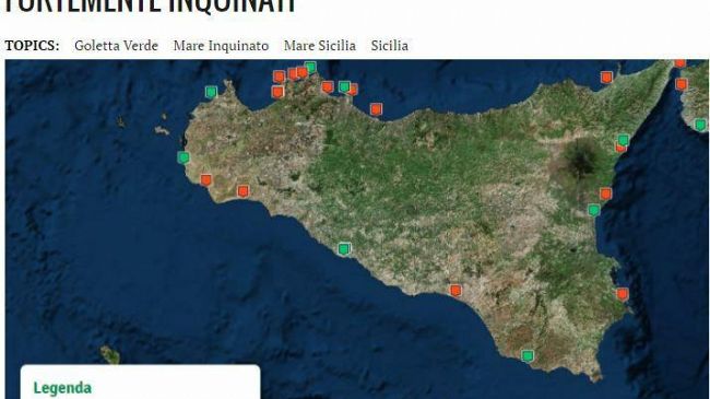 Mazara, per Goletta Verde fortemente inquinato tratto di mare foce fiume Delia. E le ‘tre vele’ di Legambiente allora?