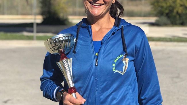 Rosa Salvo una casalinga campionessa provinciale di atletica