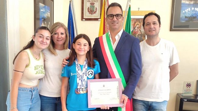 Valderice, Gaia Martinez Campionessa Regionale di nuoto a soli 11 anni