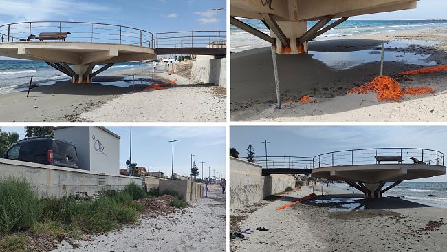 Mazara, la situazione del “belvedere” di San Vito. Il 