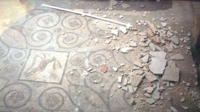 Centro Studi “La Citta” su stato degrado mosaici romani sotto Chiesa San Nicolò Regale