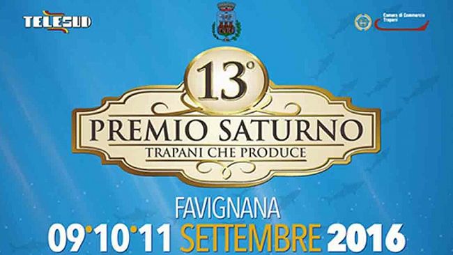 Premio Saturno – Trapani che produce: Da Venerdì 9 settembre a Favignana