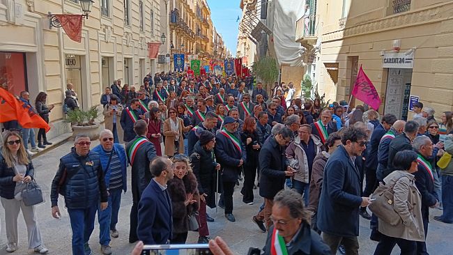Anche il Comune di Erice alla marcia in memoria delle vittime di mafia